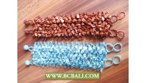 Bead Stone Bracelet Handlace Design